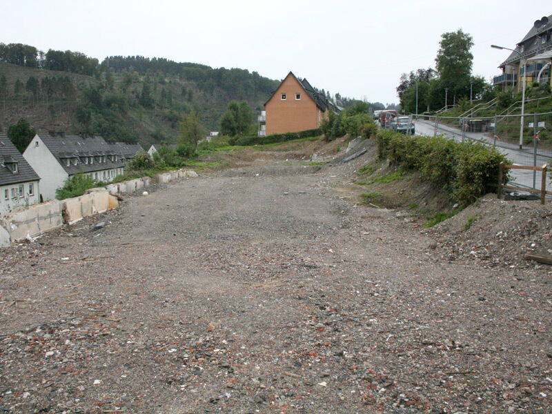 Abbruch der Wohnhäuser Danzigerstr 1-9