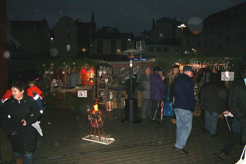 Stand der Woge-Werdohl beim Werdohler Weihnachtsmarkt