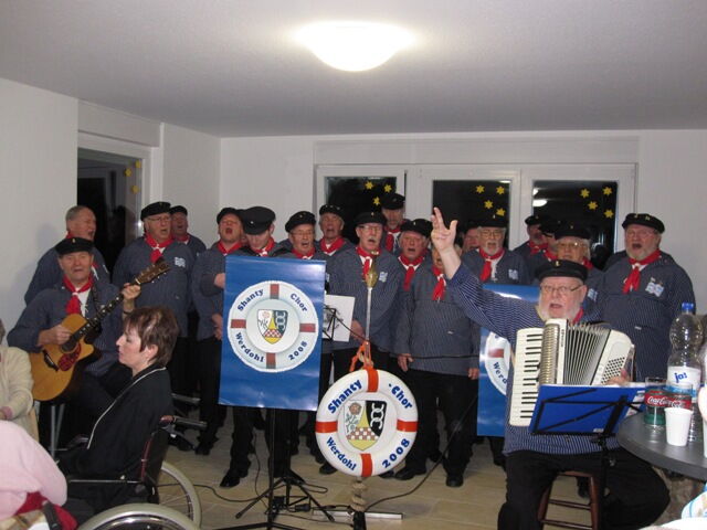 Das Chanty-Chor sorgte für Stimmung