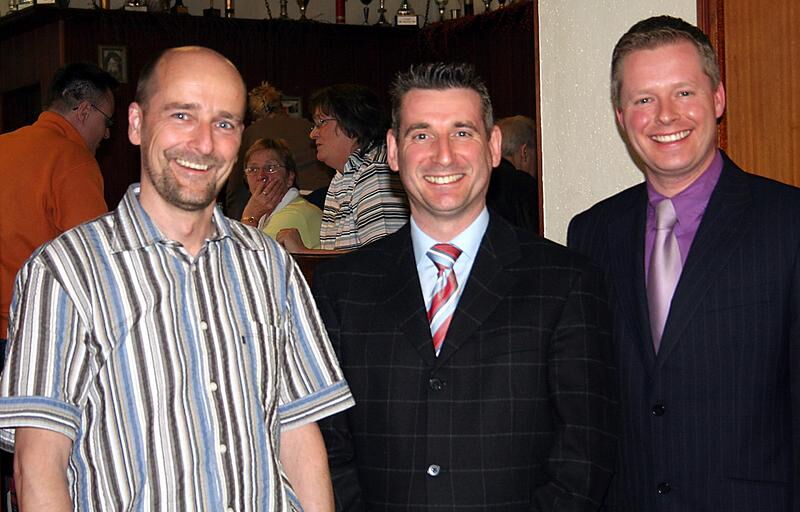 Elmar Schmidt, Jörg Bora und Ingo Wöste (v.l.)