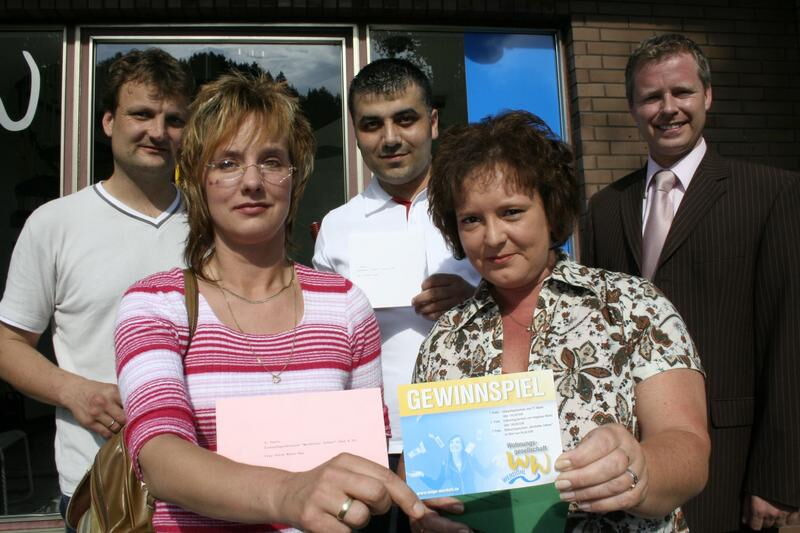 Michael Taube (v.l.), Petra Meier-Rau, Erdem Cinar, Stefanie Kaufmann und Ingo Wöste