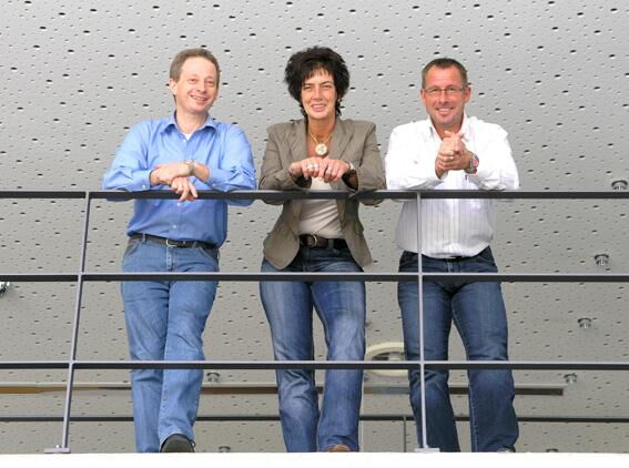 v.l. Markus Zanger, Birgit König und Björn Krüger