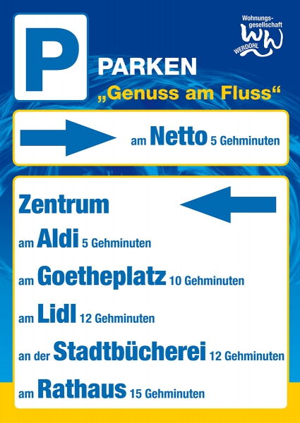 Parken ist kein Problem!