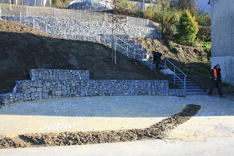 Neugestaltung Freifläche Berliner-Leipziger -Straße, Ütterlingsen/Werdohl.