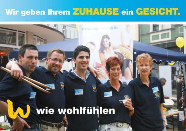 Mailing-Aktion der Wohnungsgesellschaft Werdohl