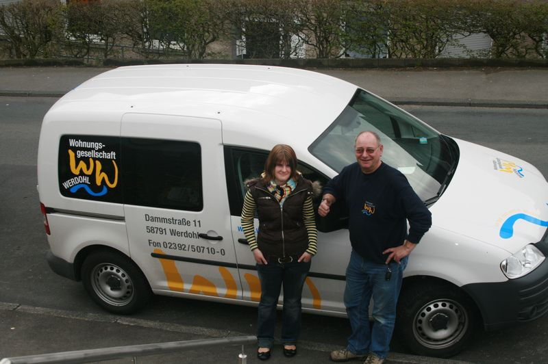 v.l. Jacqueline Reichelt und Wolfgang Müller