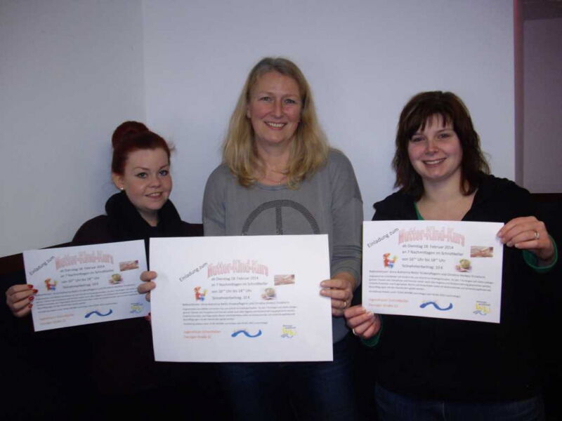 v.l. Anna Katharina Reith, Silke Kreikebaum und Christina Henkes