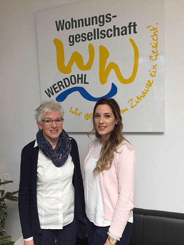 Marlis Behnke (technische Unterstützung) und Suzana Heta (Forderungsmanagerin)