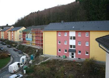 Modernisierungsmaßnahmen: Osemundstraße 21,23,25, und 27 in Pungelscheid