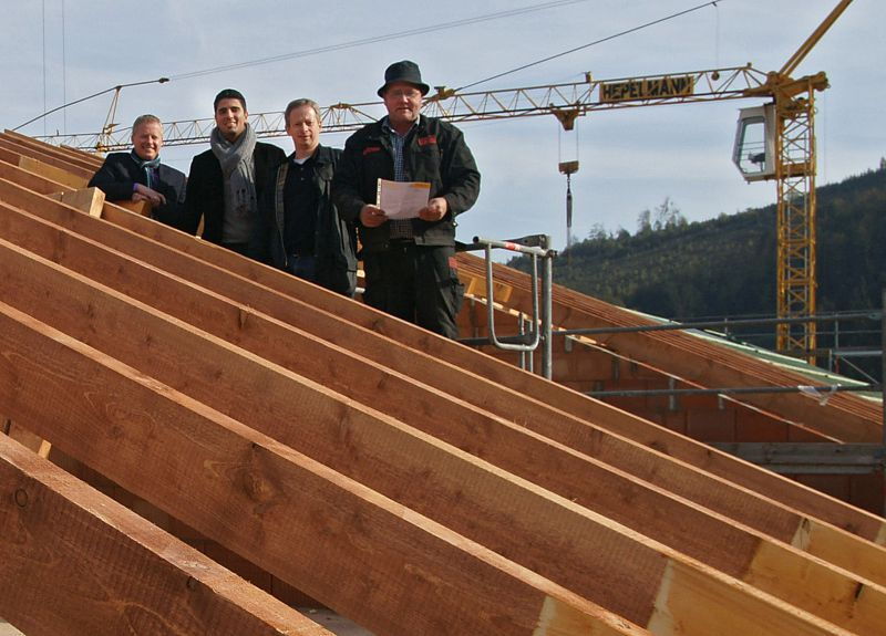v.l. Ingo Wöste, Ahmet Tasdemir, Markus Zanger und Eckhard Ross    Bild:Westfälische Rundschau