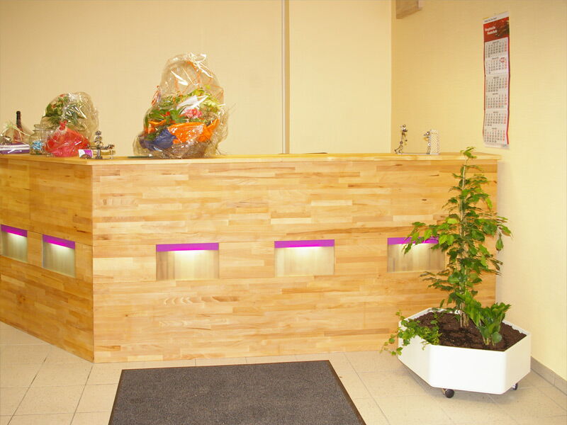 Eingangsbereich Physiotherapeutische Praxis „Physiovital“