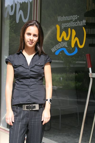 Jahrespraktikantin der WOGE-Werdohl: Hülya Öztürk