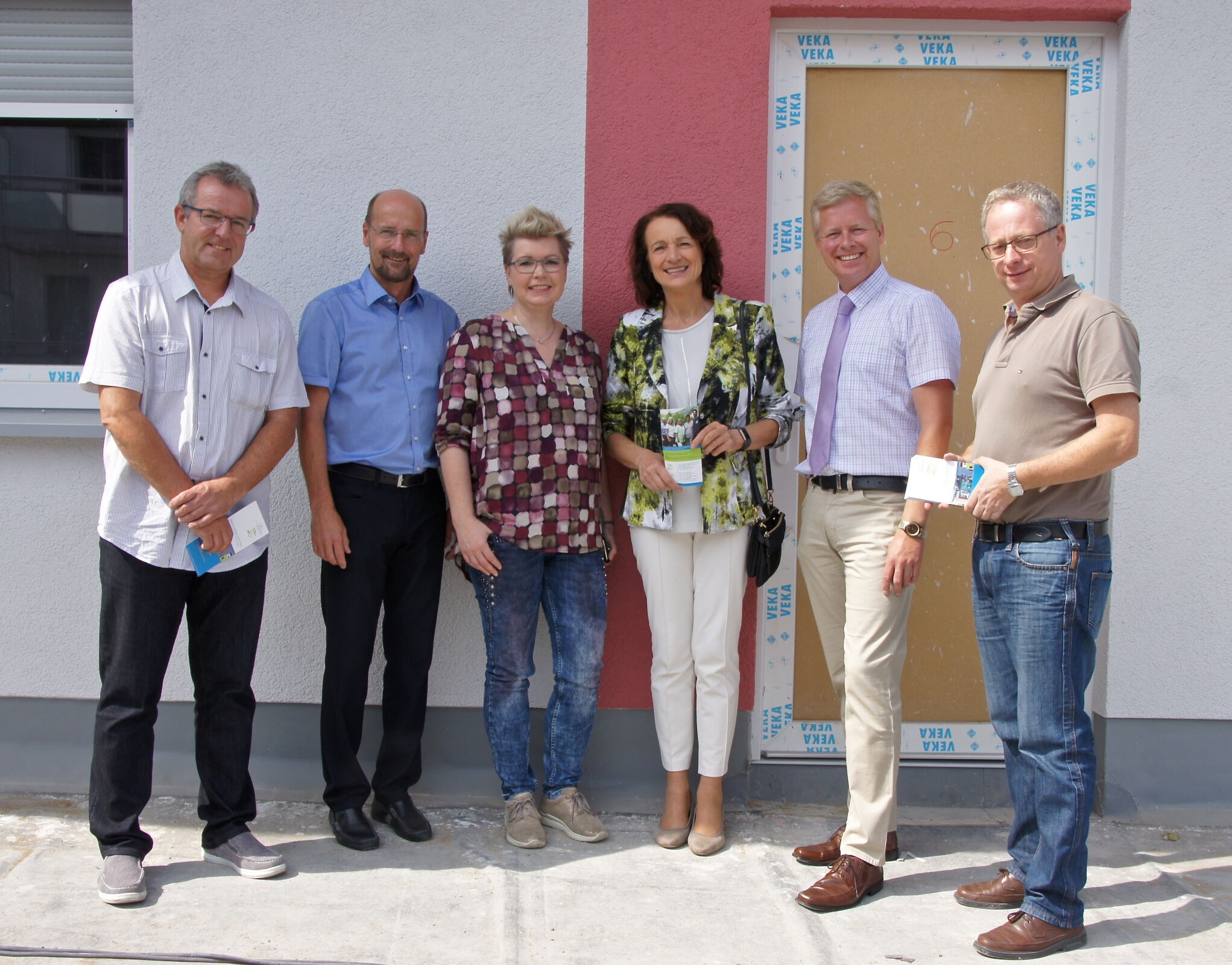 v.l. Udo Böhme, Elmar Schmidt, Kerstin Liebeskind,Dagmar Freitag, Ingo Wöste und Markus Zanger