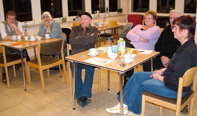 Interessenten für die Aktion "Blühendes Ütterlingsen"