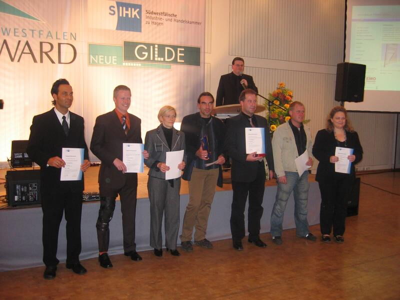 Preisverleihung des Südwestfalen Awards in Hagen