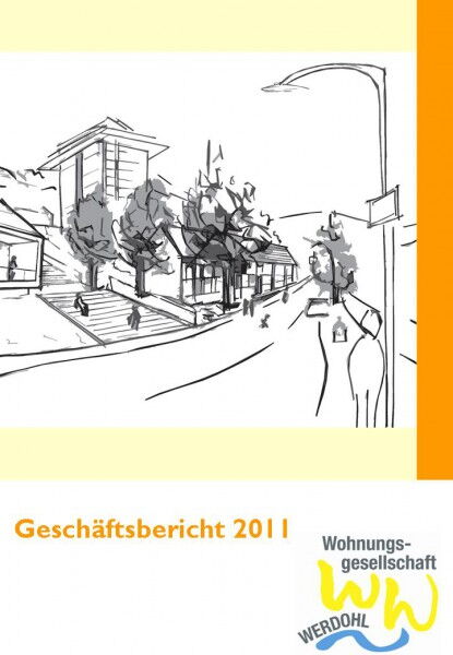 Titelseite des Geschäftsberichtes 2011