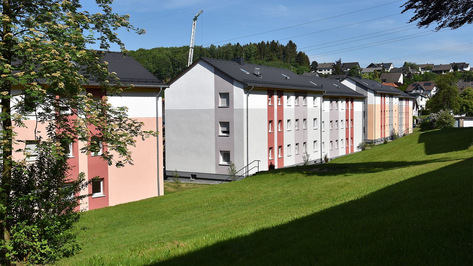 Modernisierungen Meilerstraße 1+3, 5+7 ,9+11