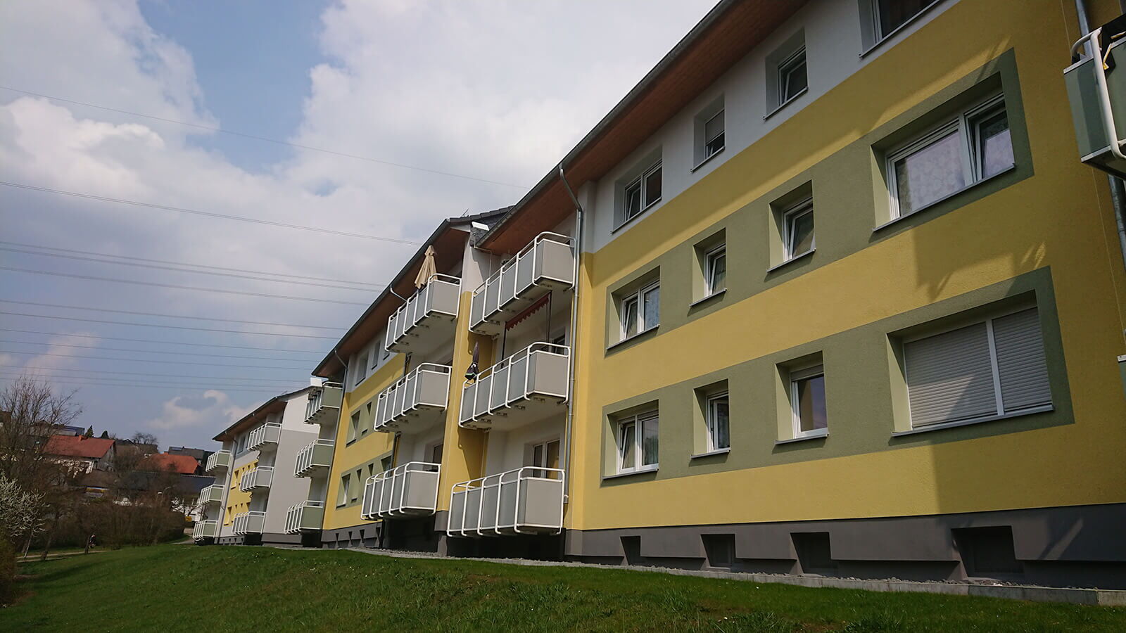 Abgeschlossene Modernisierungsmaßnahmen Meilerstraße